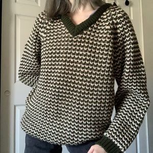 VINTAGE / chunky 70s sweater